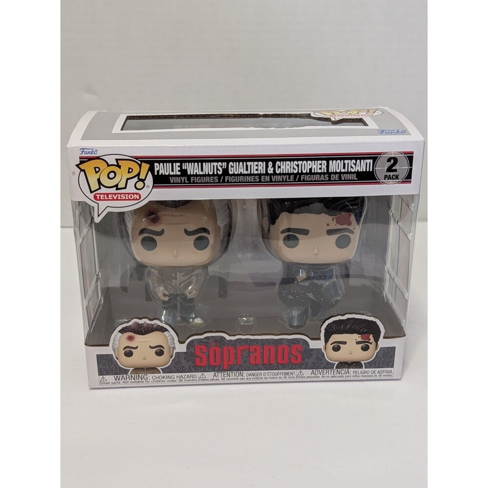 Funko Pop! Vinyl: The Sopranos - Paulie "Walnuts" Gualtieri & Christopher...